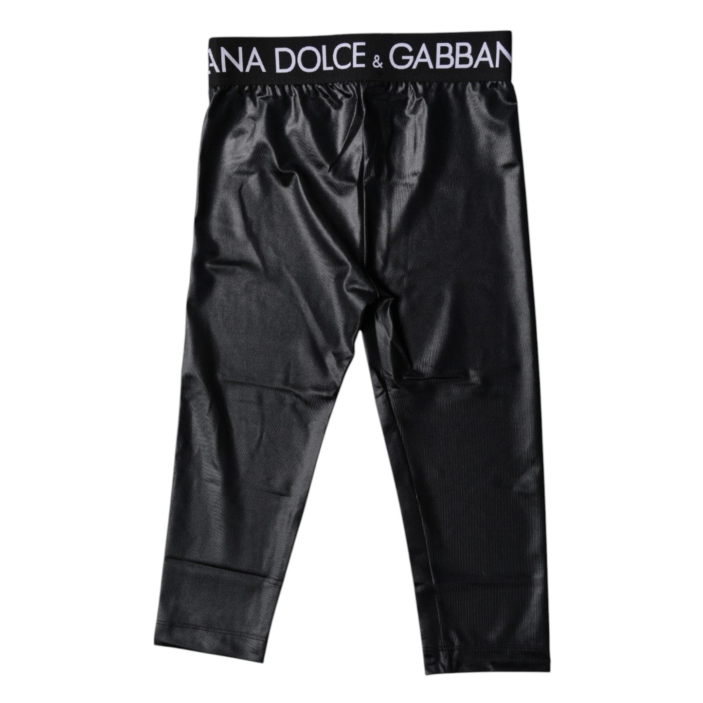 Mallas cortas de nailon con logo negro, ropa interior