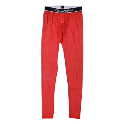 Lencería de encaje con logo rojo, pantalones ajustados, ropa interior