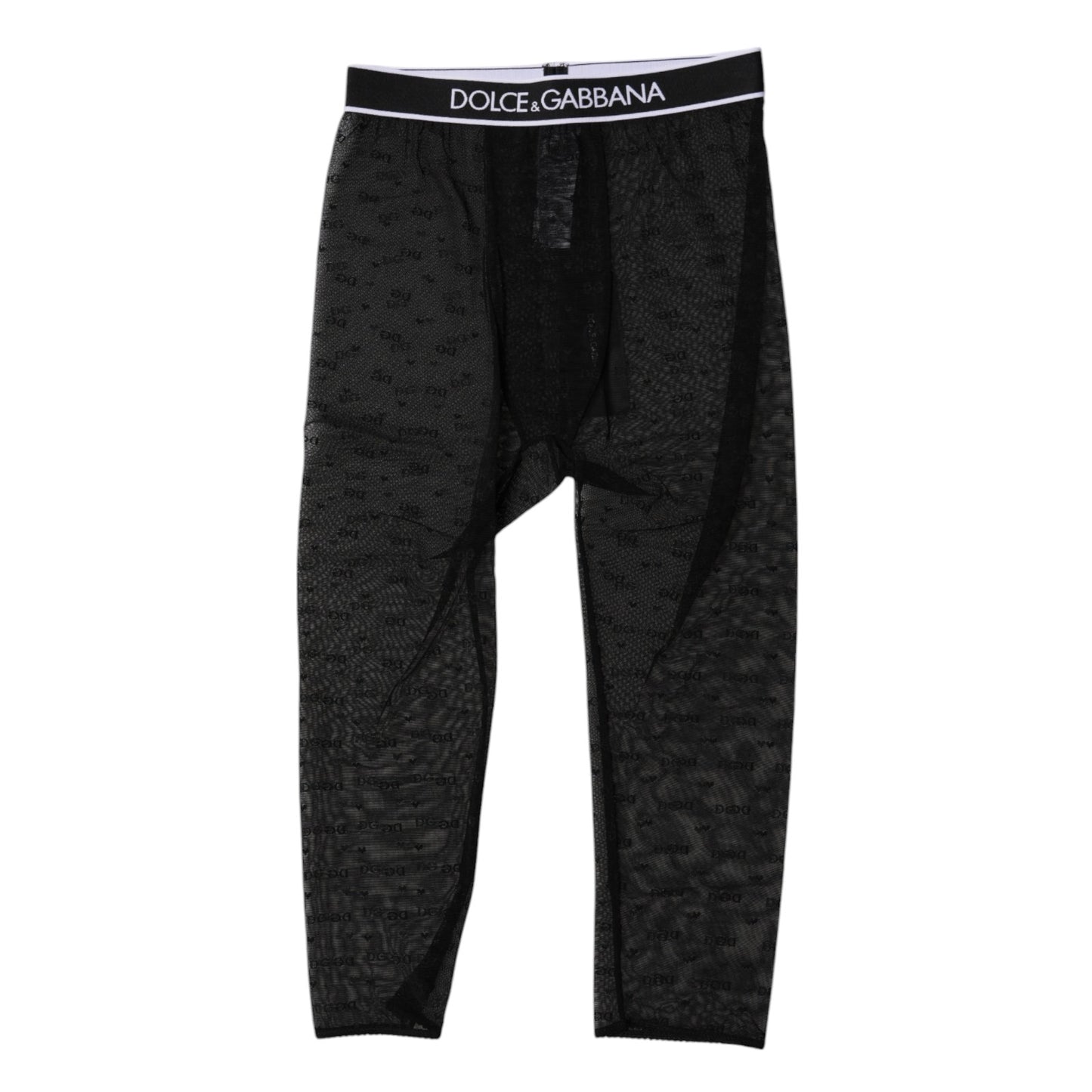 Mallas cortas de nailon con logotipo DG negro