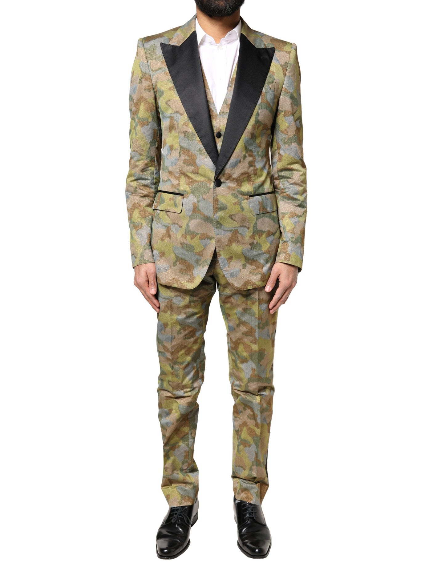 Traje de 3 piezas SICILIA camuflaje multicolor
