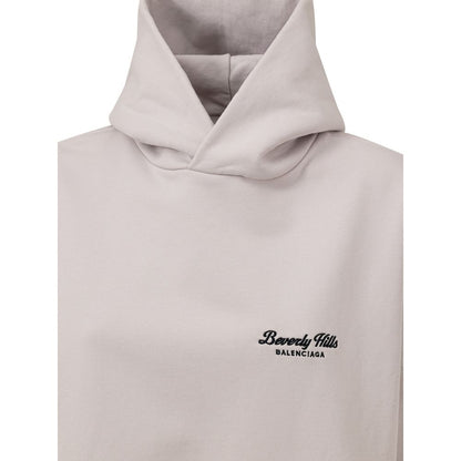 Gray Cotton Hoody