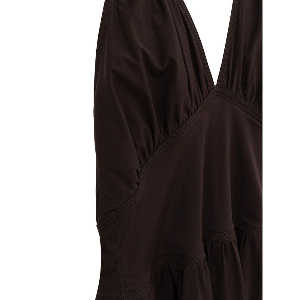 Brown Cotton Long