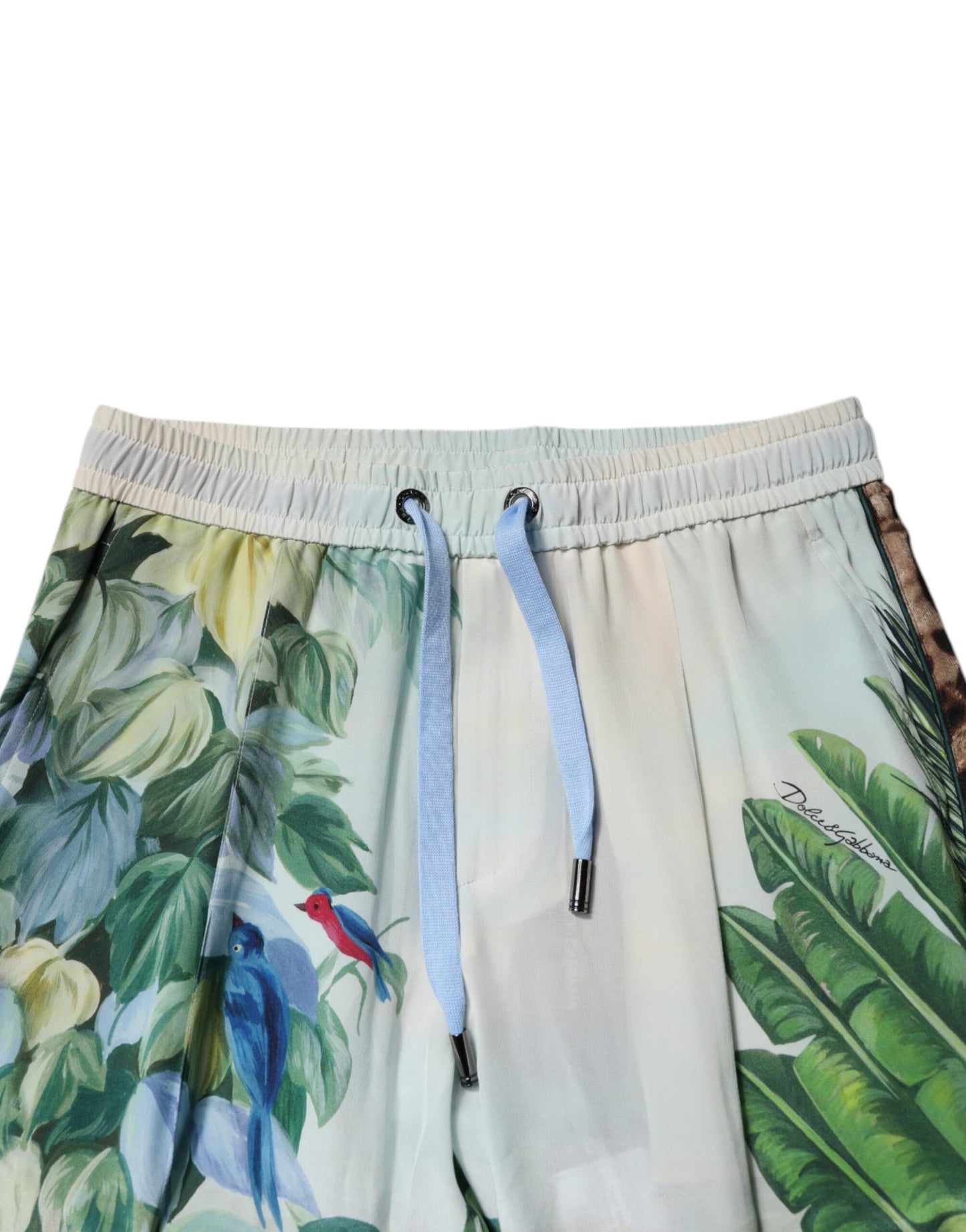 Multicolor Tropical Jogger Sweatpants Pants
