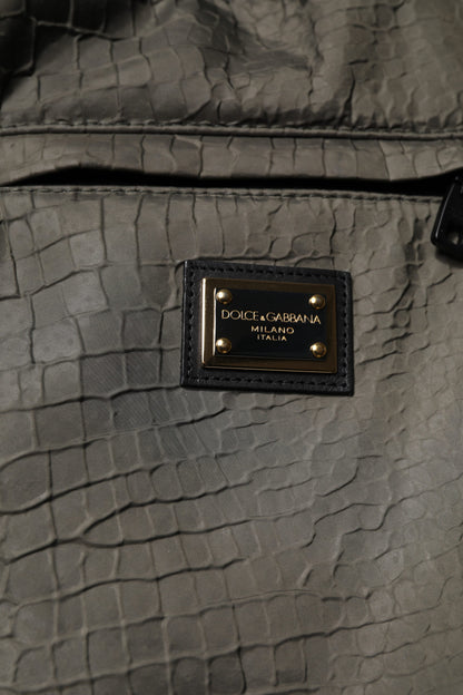 Brown Lambskin Leather Men Sweatpants Pants