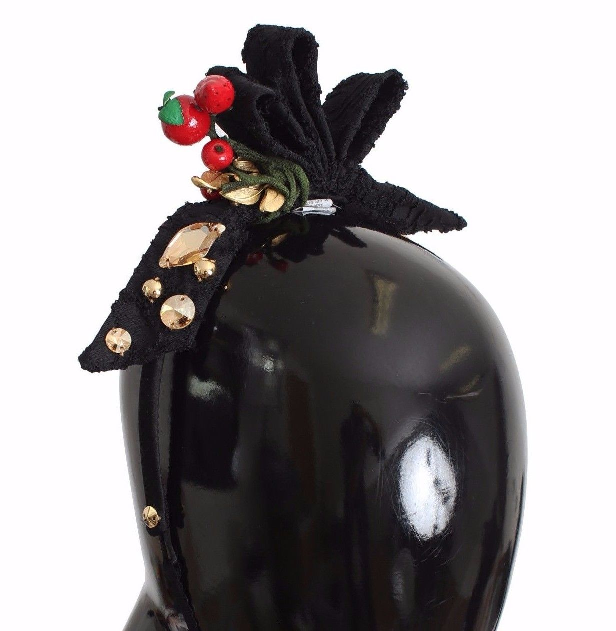 Exquisita diadema de bayas de cristal