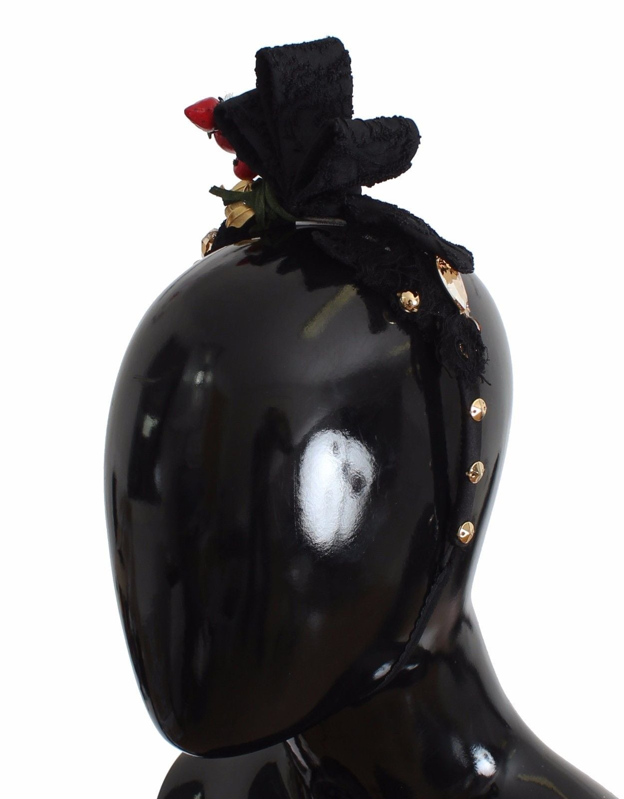 Exquisita diadema de bayas de cristal