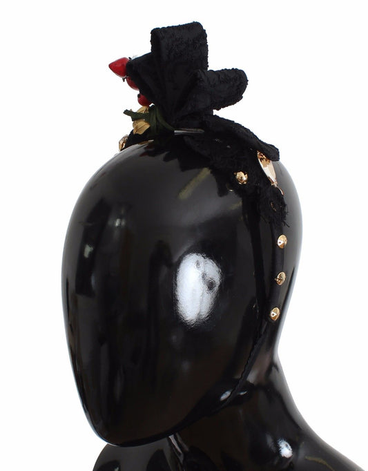 Exquisita diadema de bayas de cristal