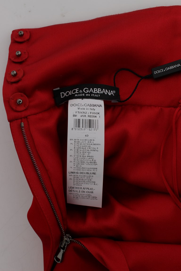 Pantalones cortos de seda bordados de Sicilia encantada