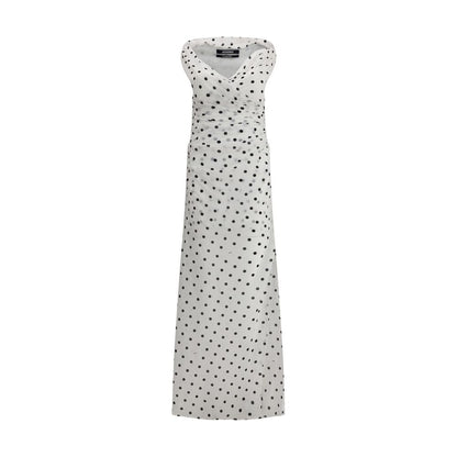 Rita pois long Dress