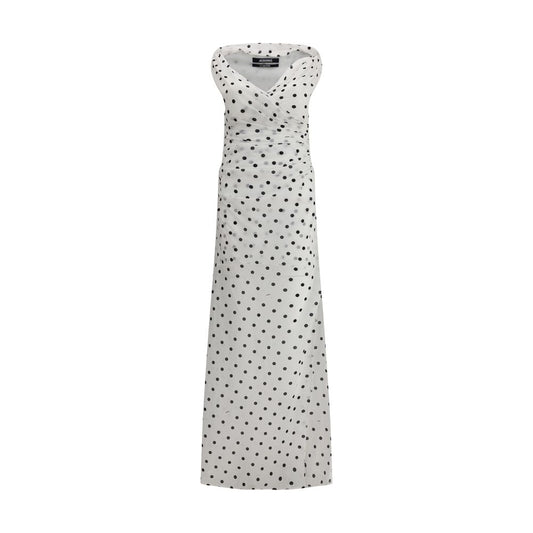 Rita pois long Dress