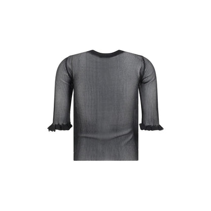 Sheer jacquard Top