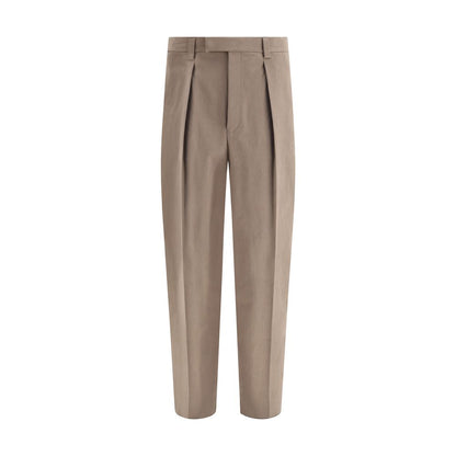 Cotton Wide-leg Pants