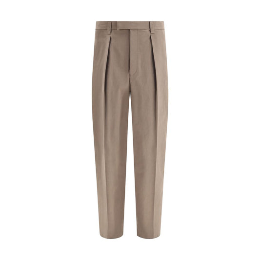 Cotton Wide-leg Pants