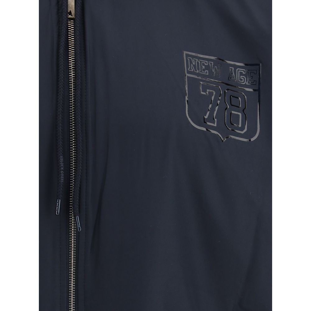 Reversible hoodie Jacket