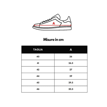 Bicolor Fabric And Leather Sneaker
