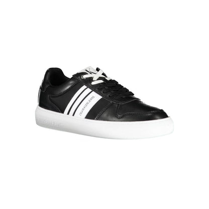 Zapatillas deportivas negras de poliéster para hombre