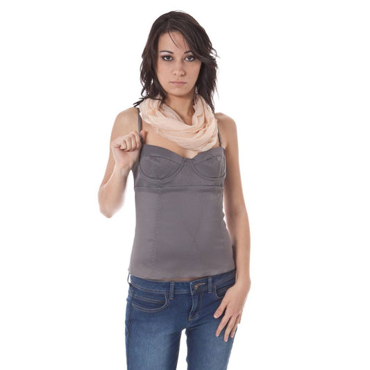 Ropa interior de elastano gris