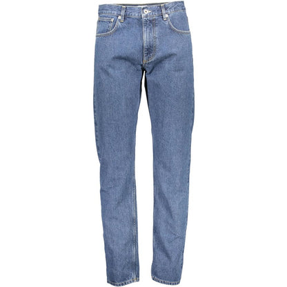 Vaqueros azules de algodón para hombre