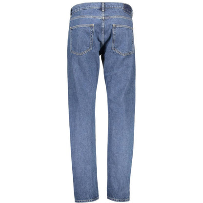 Vaqueros azules de algodón para hombre