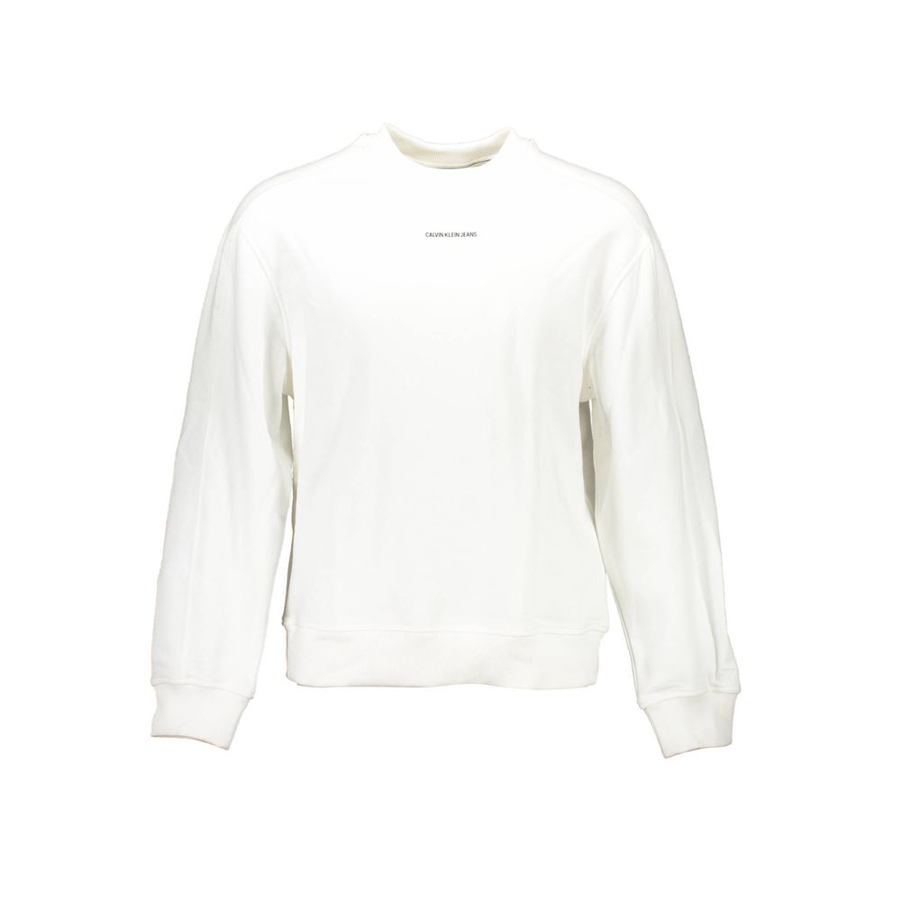 Suéter blanco de algodón para hombre