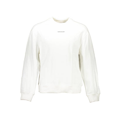 Suéter blanco de algodón para hombre