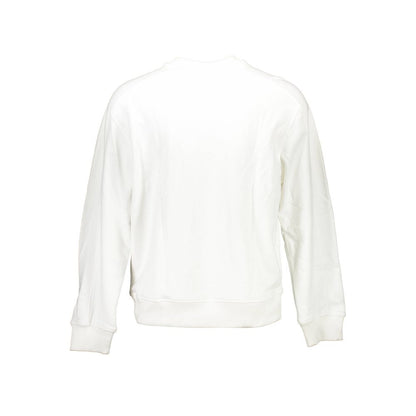 Suéter blanco de algodón para hombre