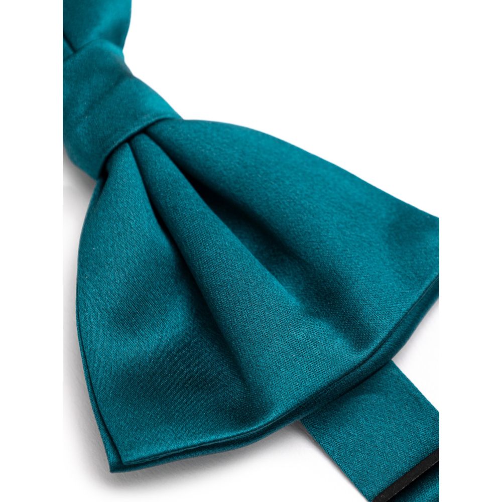 Corbatas y pajaritas de seda verde