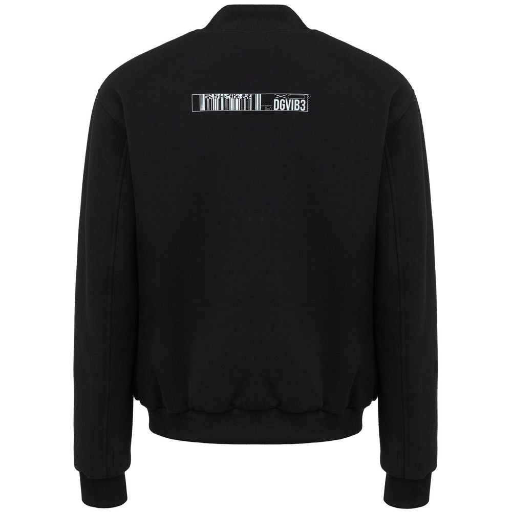 Black Viscose Jackets & Coat