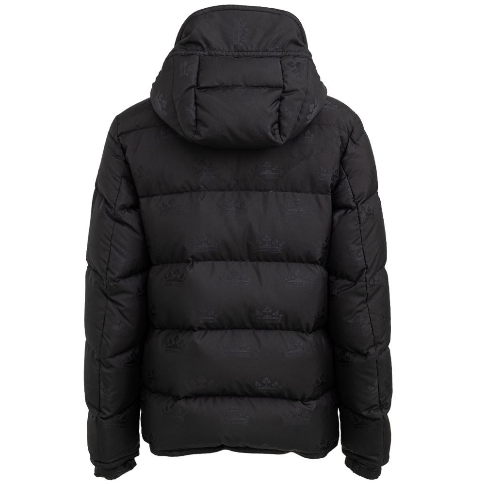 Chaqueta de algodón negra