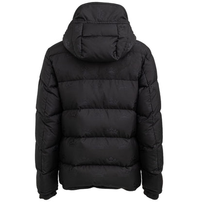 Chaqueta de algodón negra