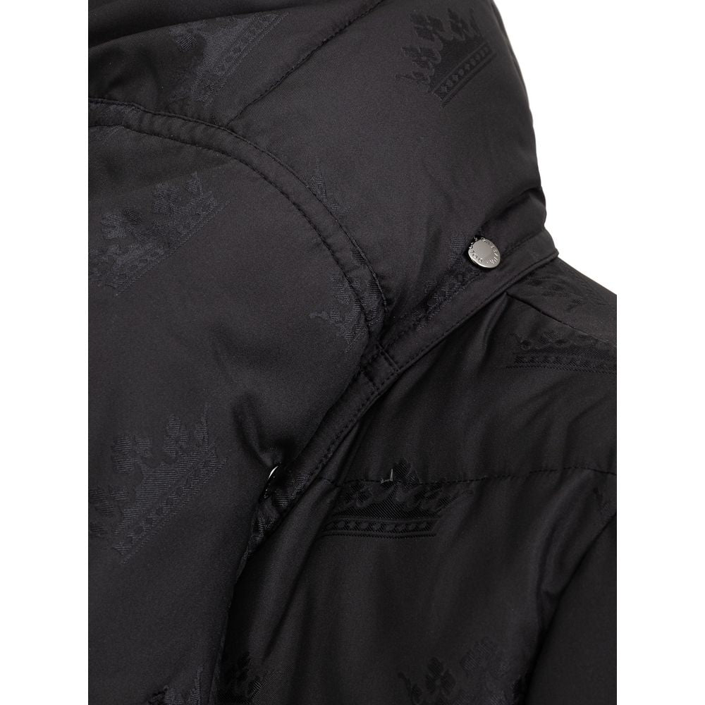 Chaqueta de algodón negra