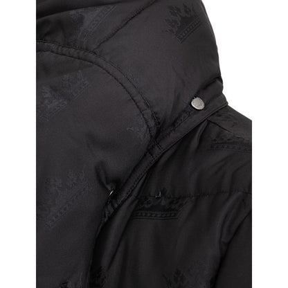 Chaqueta de algodón negra