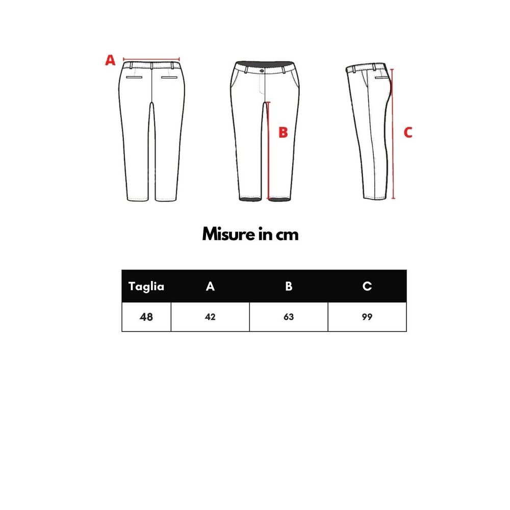Vaqueros y pantalón de poliamida roja