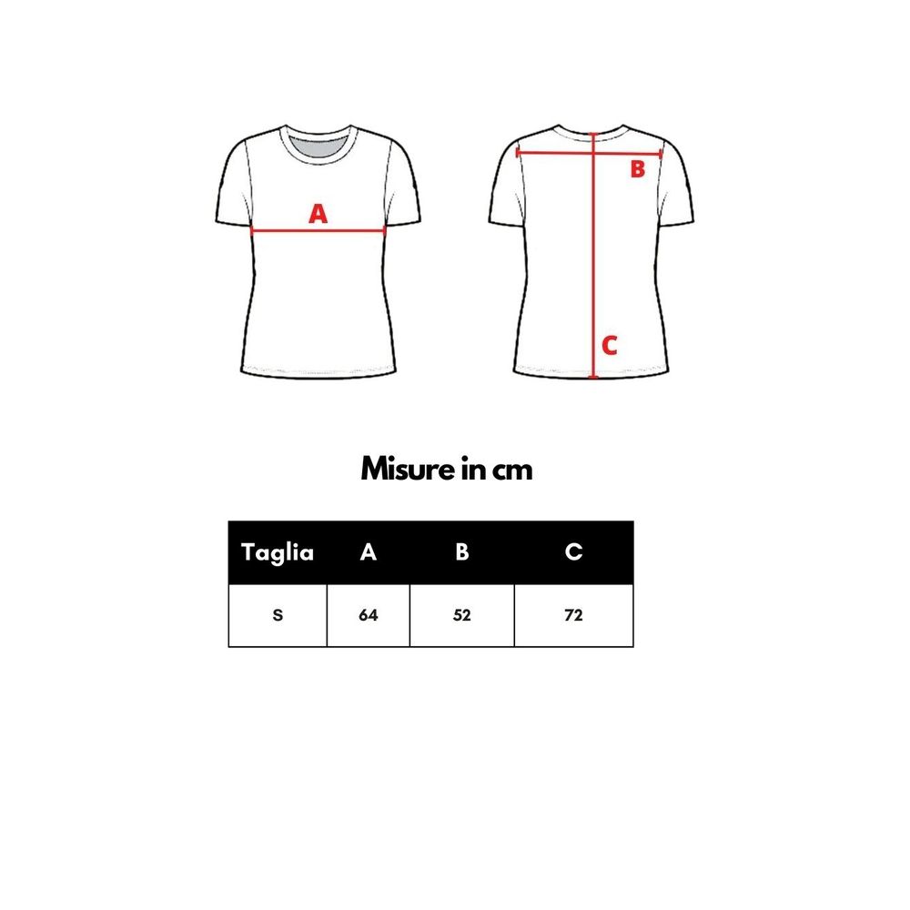 Camiseta roja de algodón
