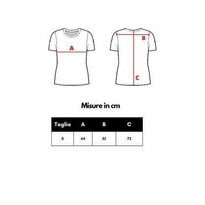 Camiseta roja de algodón
