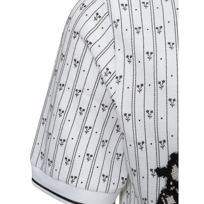 Polo de algodón blanco