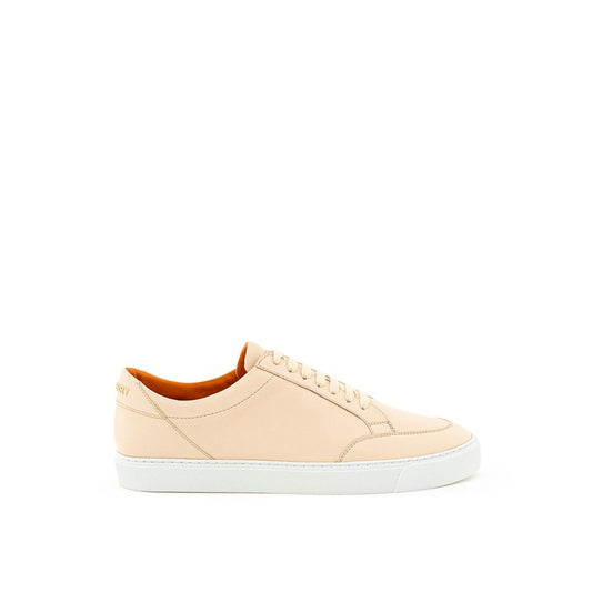 Zapatillas de piel rosa