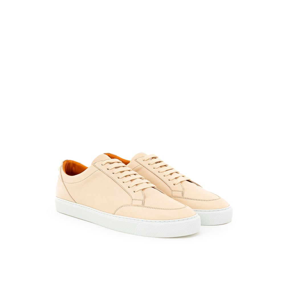 Zapatillas de piel rosa