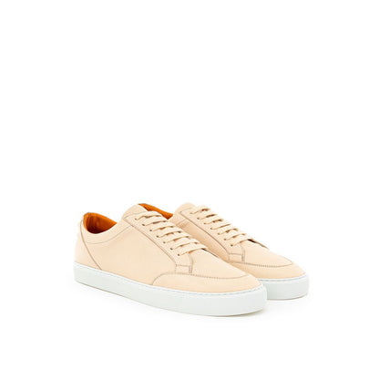 Zapatillas de piel rosa