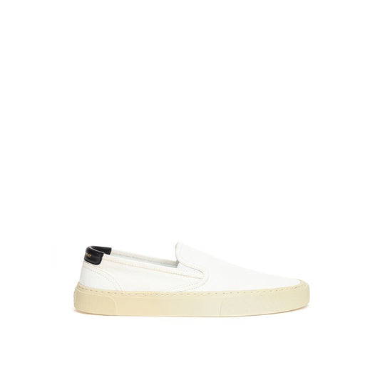 Zapatillas blancas de algodón