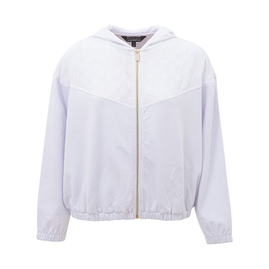 Suéter elegante de viscosa blanca para mujer