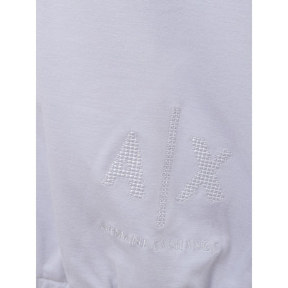 Suéter elegante de viscosa blanca para mujer