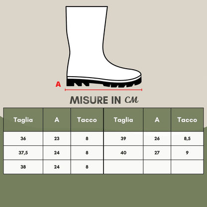 Bota de cuero marrón