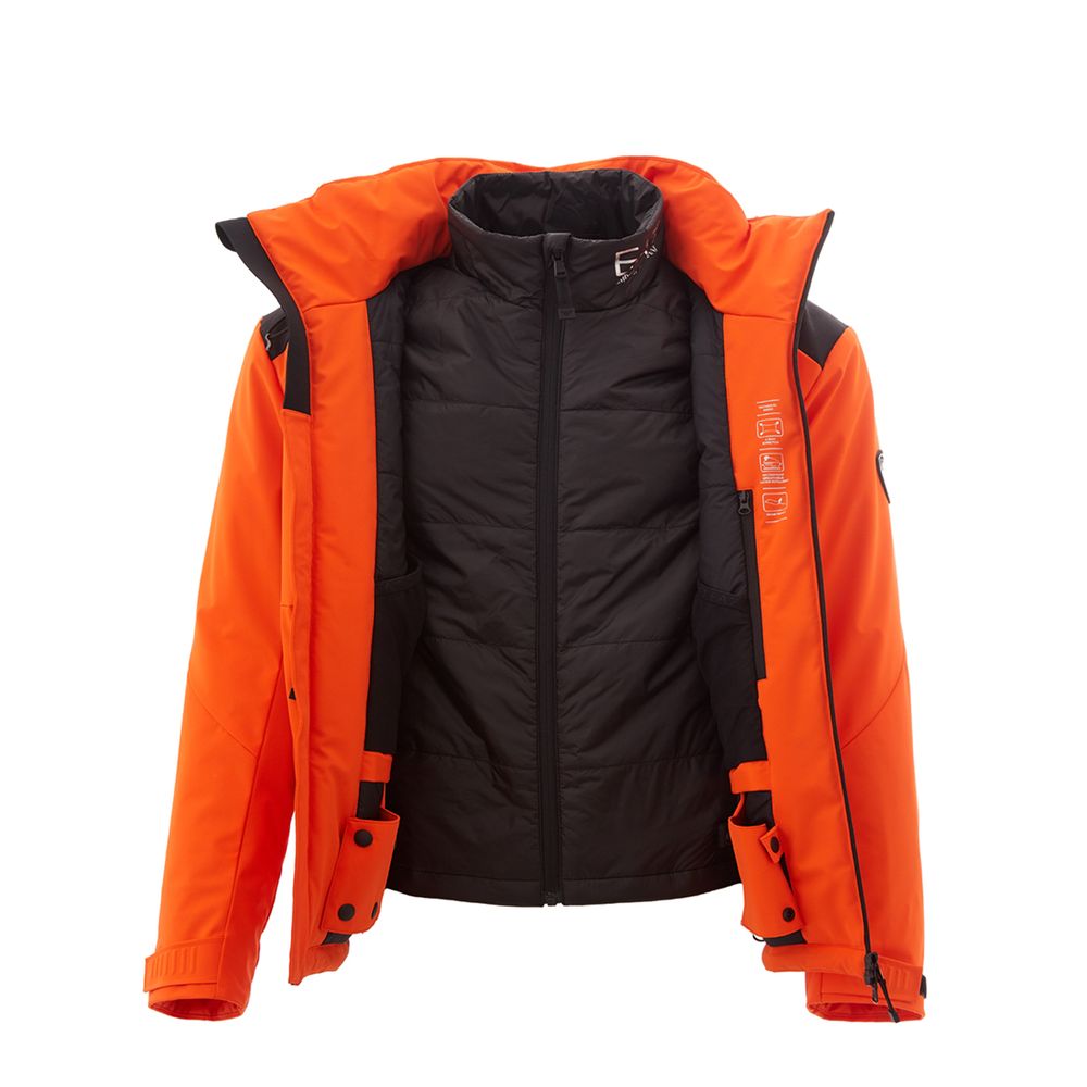 Chaqueta ligera EA7 naranja radiante