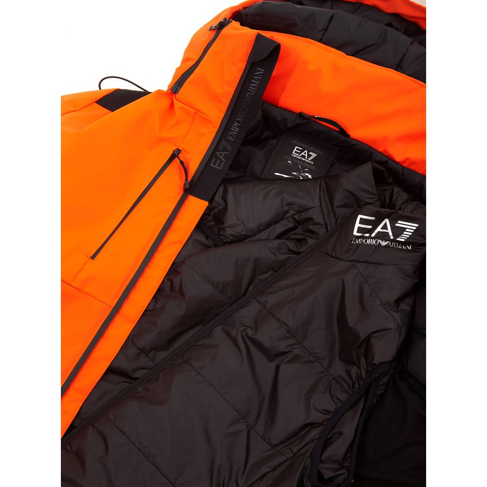 Chaqueta ligera EA7 naranja radiante