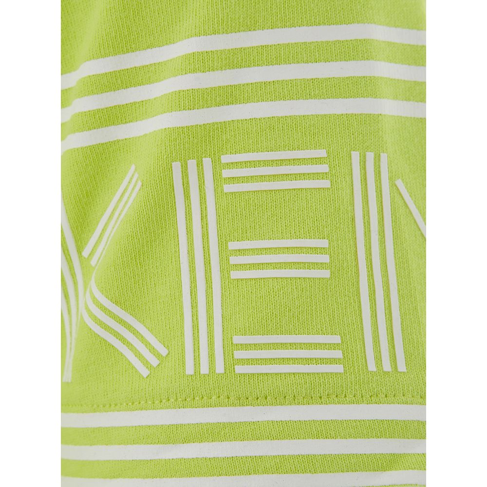 Camiseta de algodón amarillo soleado para hombres con estilo