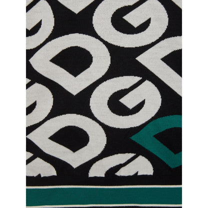 Elegante suéter de algodón negro para un estilo sofisticado