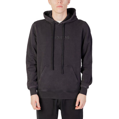 Black Cotton Hoody