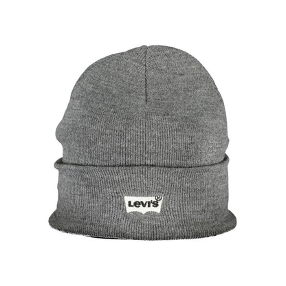 Gray Marabou Men Hat