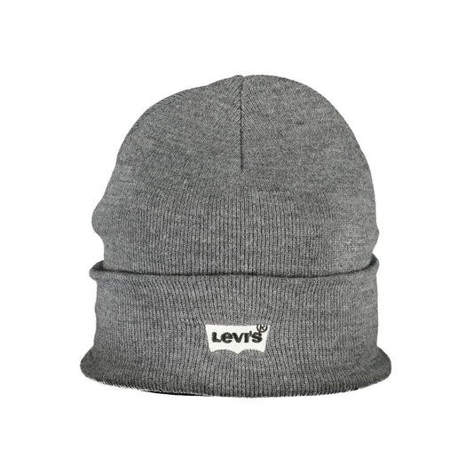 Gray Marabou Men Hat